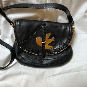 Black Petal to the Metal | Marc by Marc Jacobs Leather Crossbody Purse